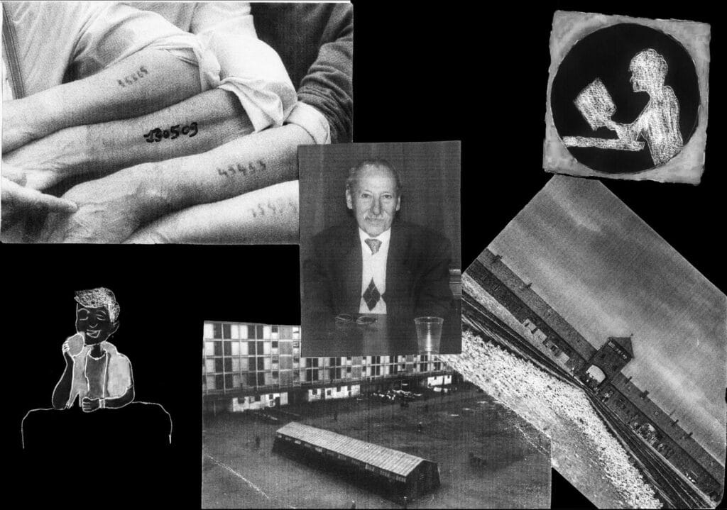 Exemple d'images en lien avec la déportation, sources variées, Lycée Henri Selier