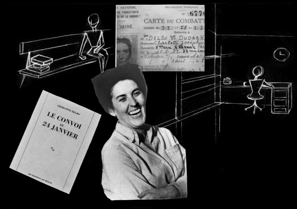 Exemple d'images en lien avec la déportation, sources variées, Lycée Henri Sellier