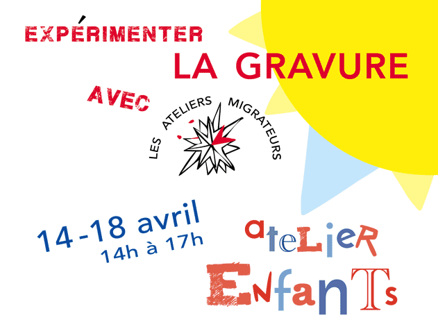 flyer atelier enfants avignon