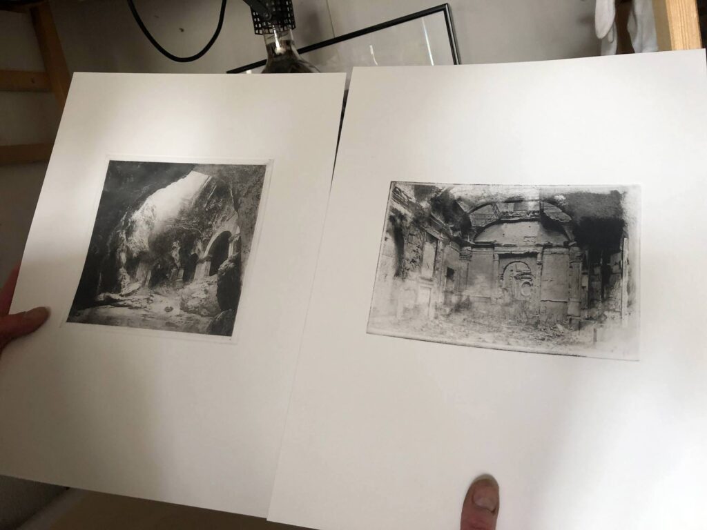Daphné Le Sergent, photogravure