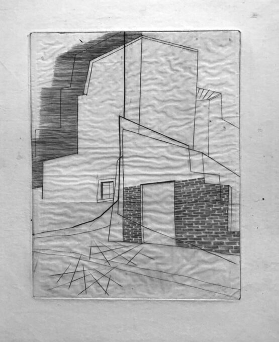 Stanley William Hayter, street vernis mou et gaufrage, 1930