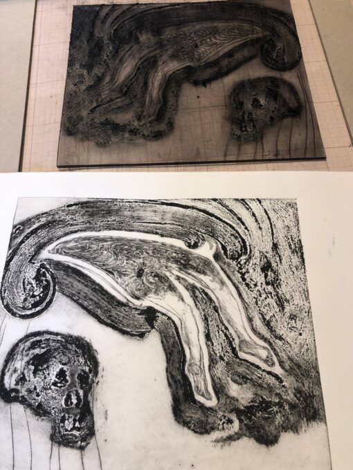 gravure au carborundum, Jean-François