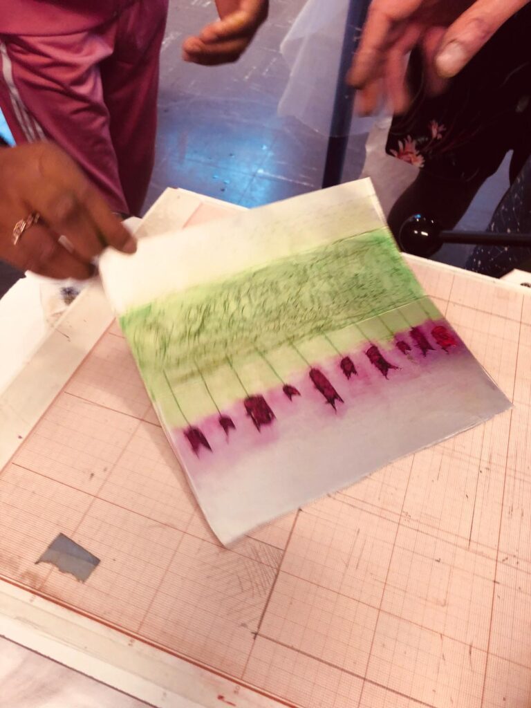 collège, ADAGE, Pass Culture, initiation gravure, les Ateliers Migrateurs