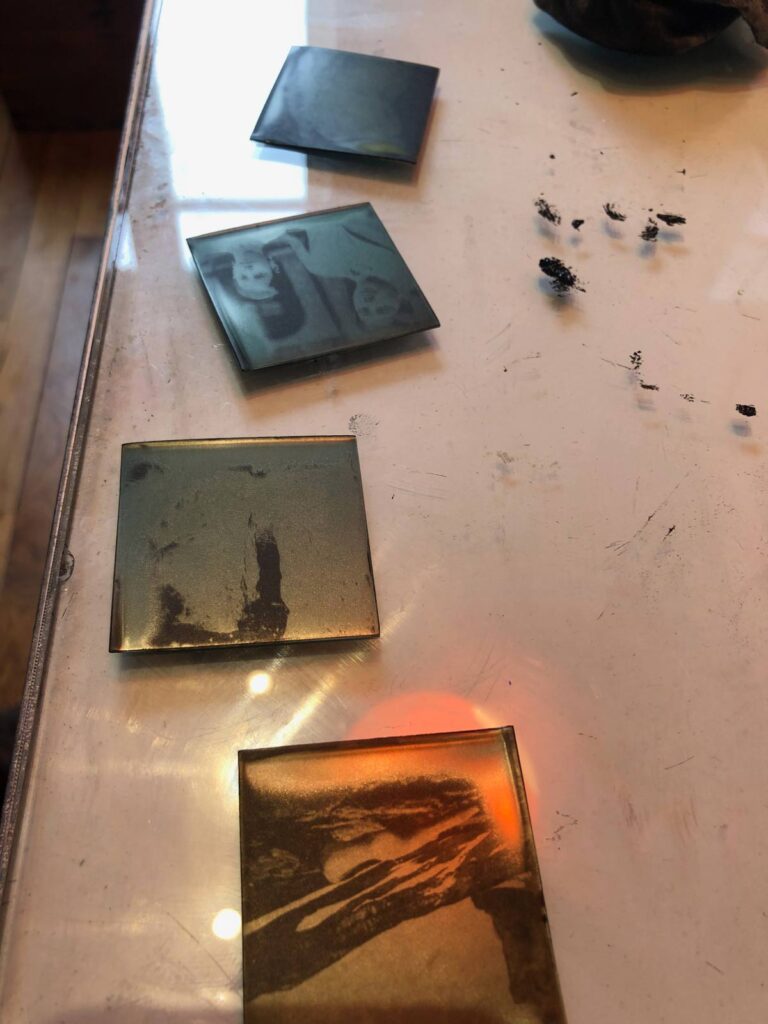 photogravure, plaques polymères, Louise D.