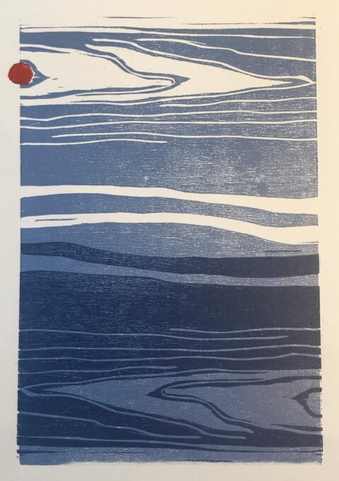 gravure sur bois, Andrea M.
