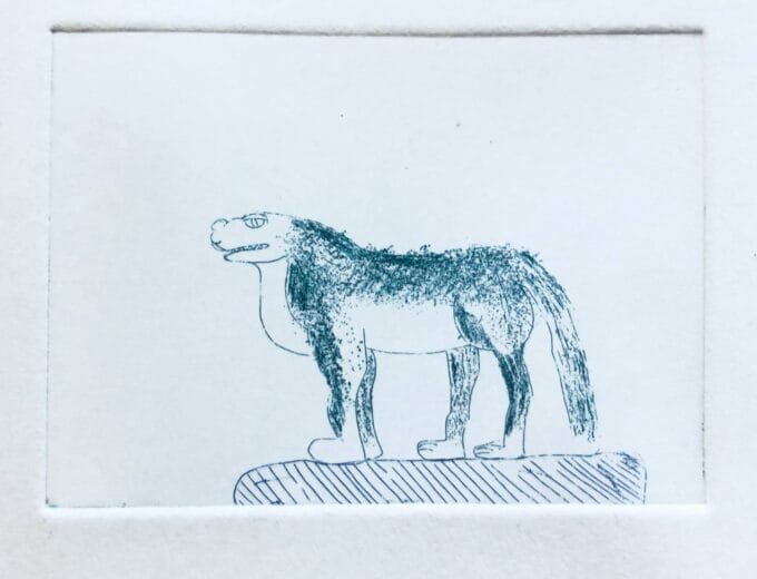 tirage, thème animaux fantastiques