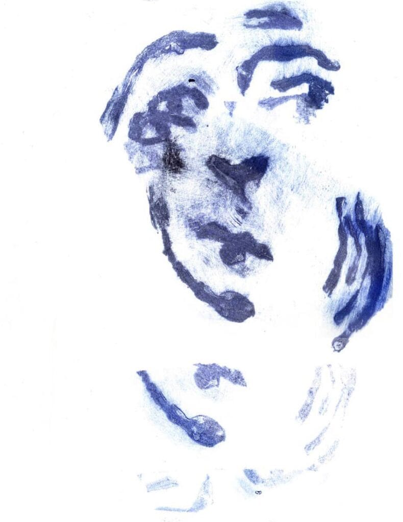 Carborundum sur plexiglas, Magda Moraczewska