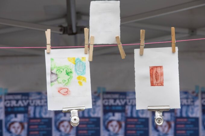 atelier enfants au Centre d'animation Monséjour, Tetra-pak
